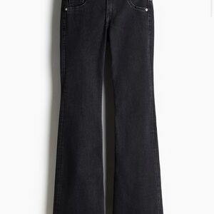 Classic Black Flared Women's Jeans
